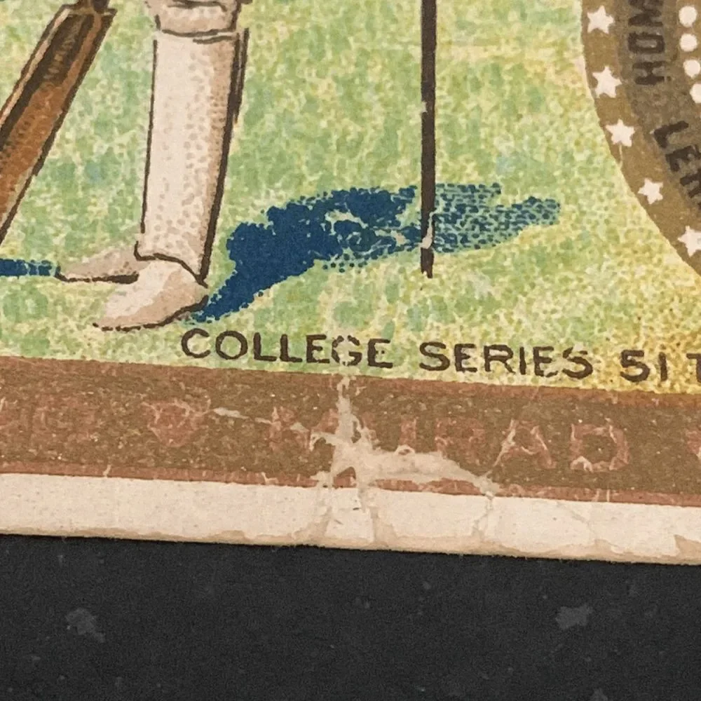 Lehigh University Rare Vintage Murad Trading Card with Cricket Motif